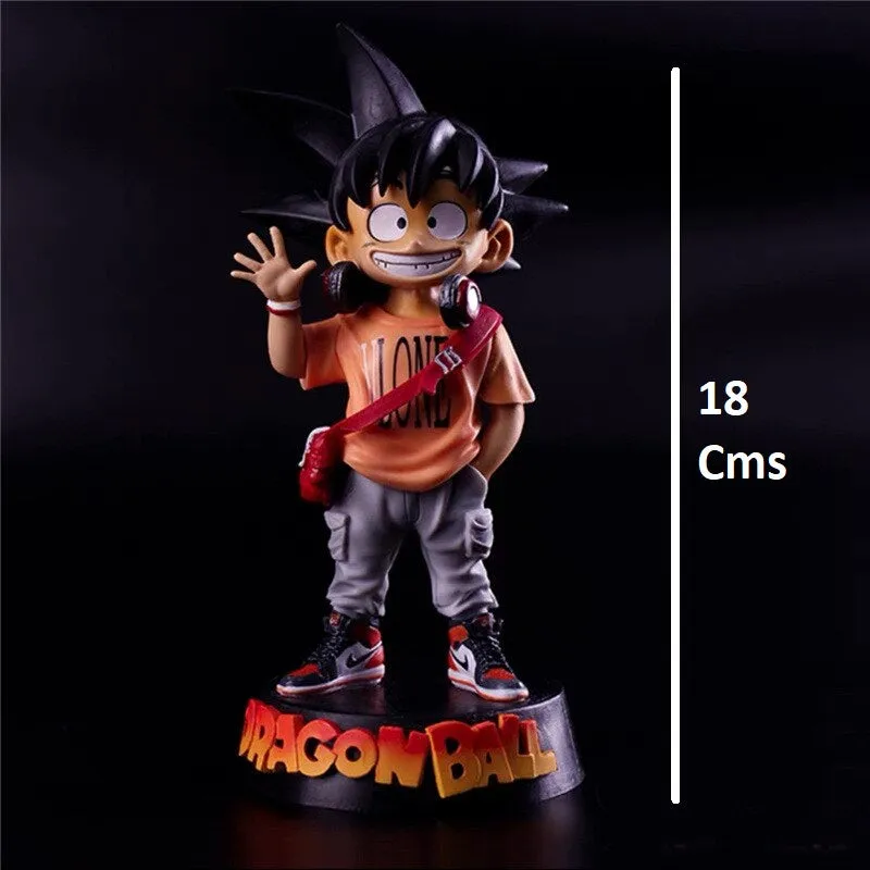Dragon Ball Z Son Goku Tide Suit Fashion Style Action Figure | 18 Cms |