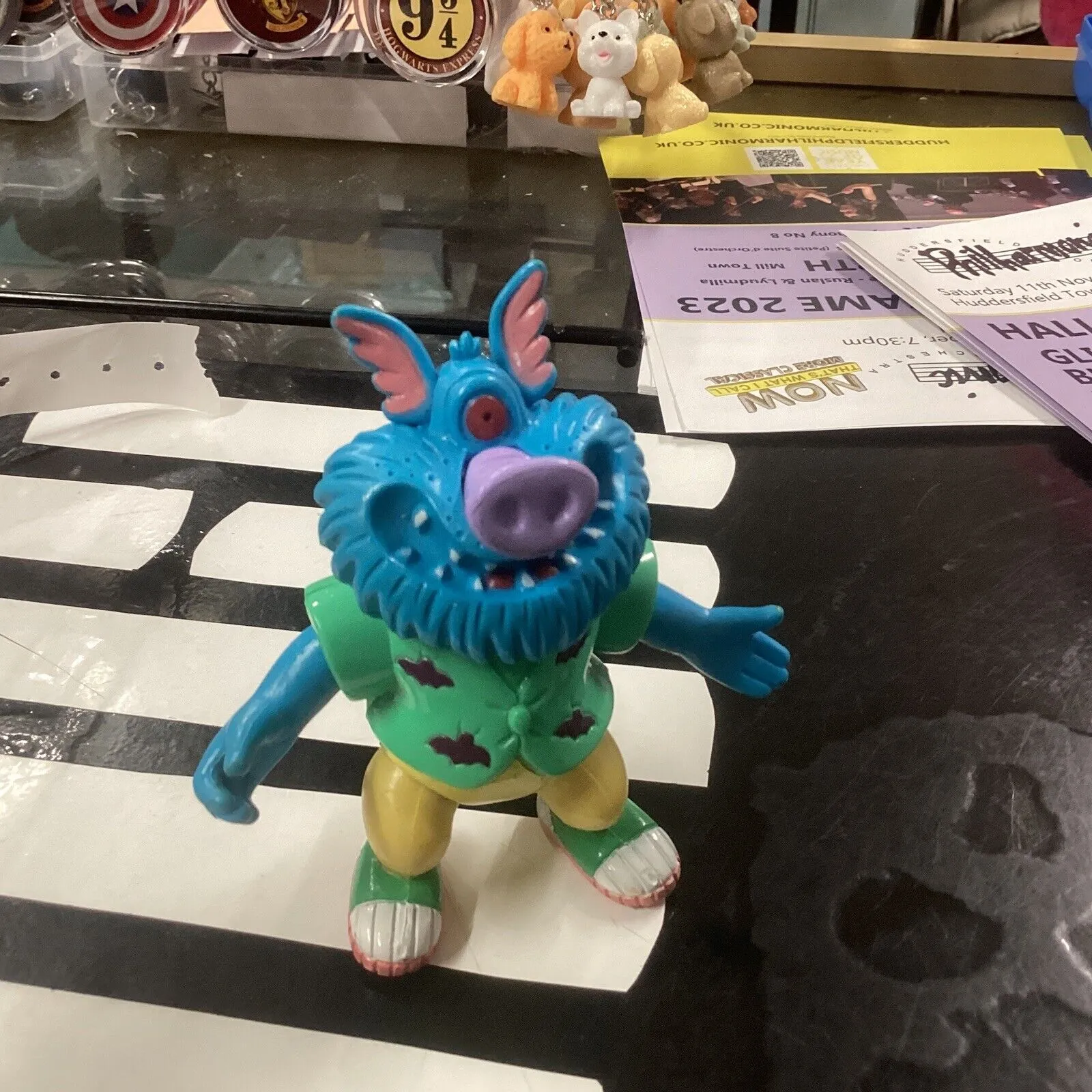 Dreamworks Bandai 1991 Little Dracula Werebunny Action Figure Approx 4 Inch