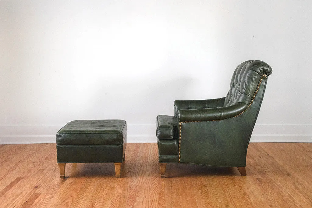 Drexel Chair & Ottoman