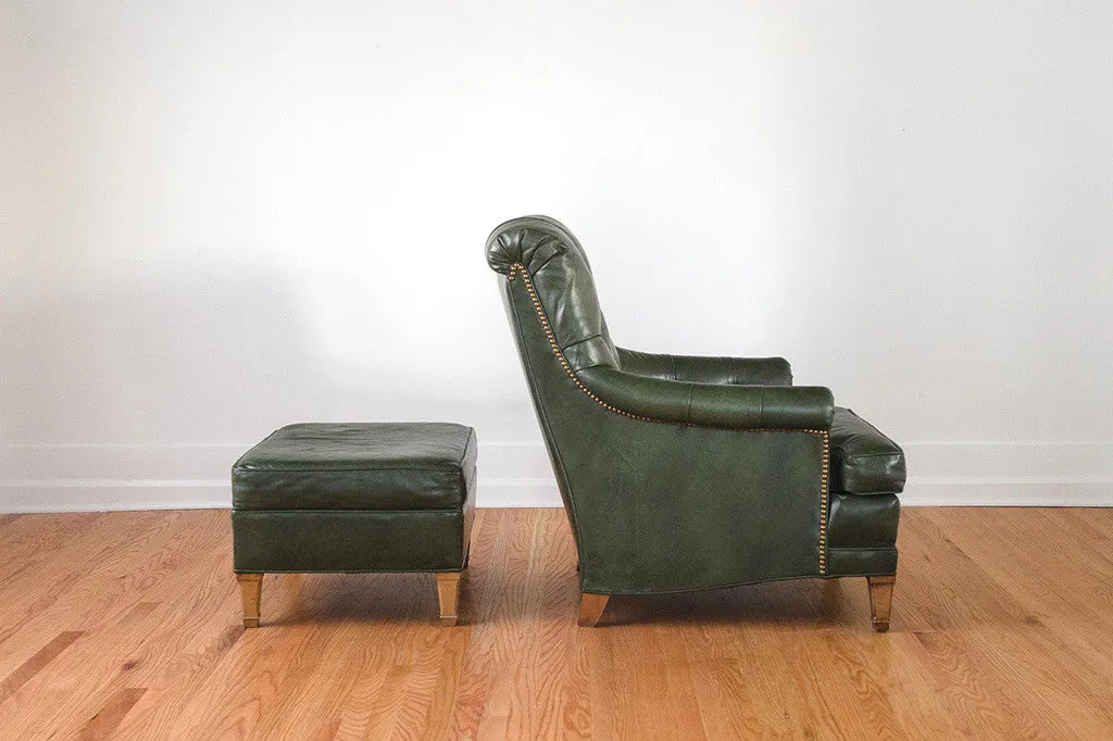 Drexel Chair & Ottoman