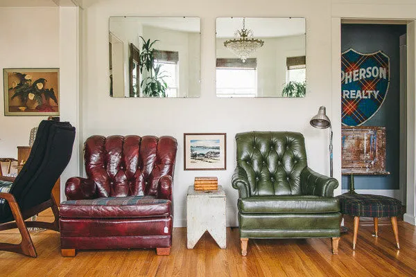 Drexel Chair & Ottoman