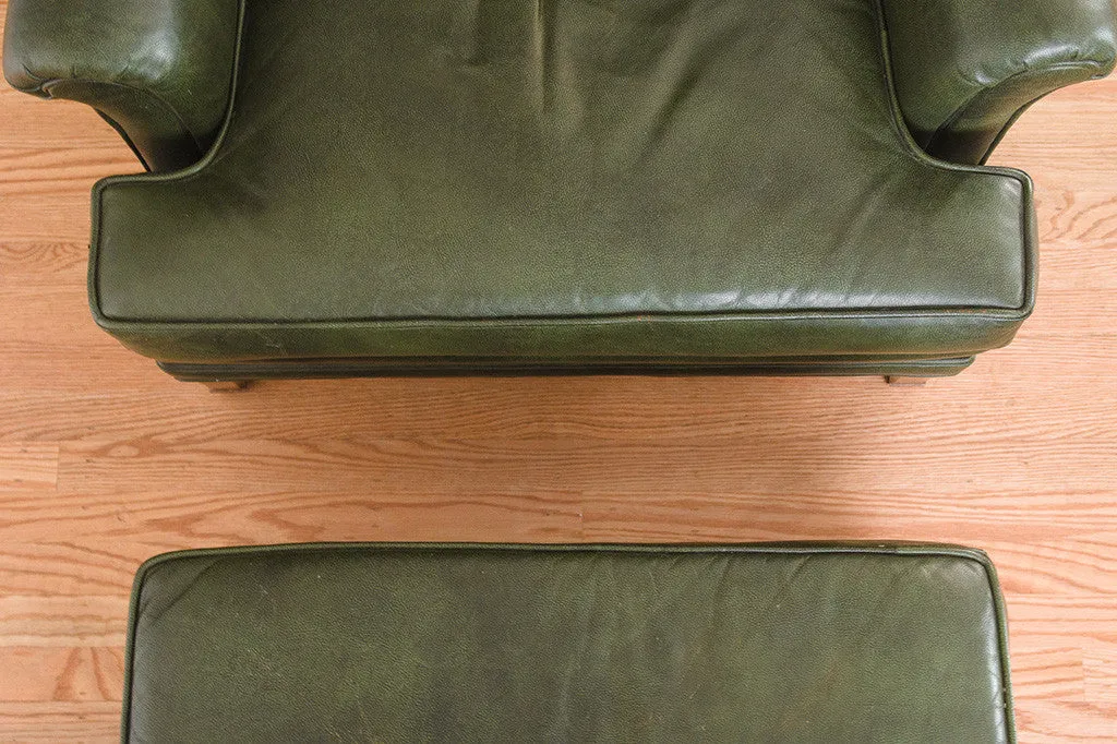 Drexel Chair & Ottoman
