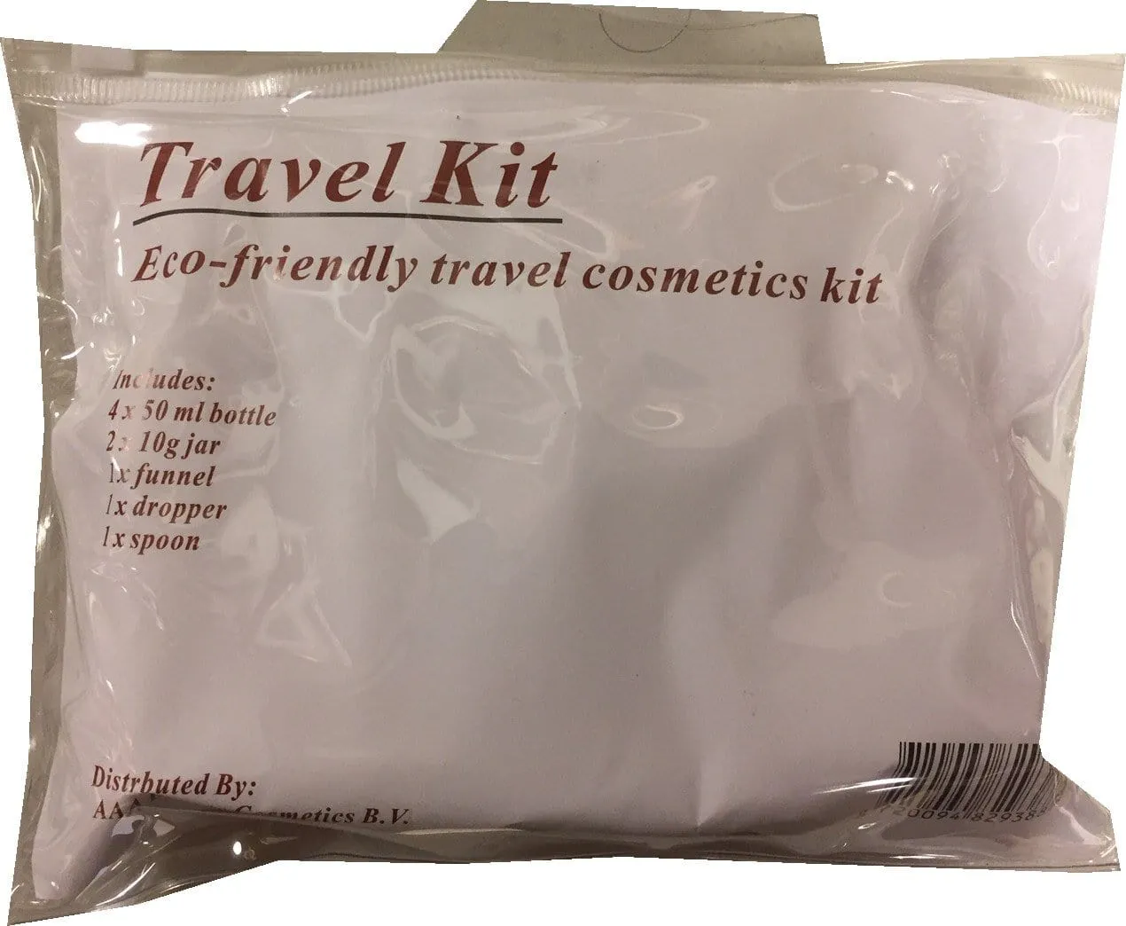 Eco-frindely Travel Cosmetics Kit 9 pcs