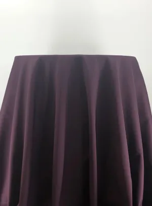 Eggplant Polyester Tablecloth