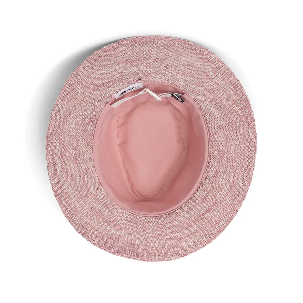 Evoke Maddi Fedora - Mixed Pink