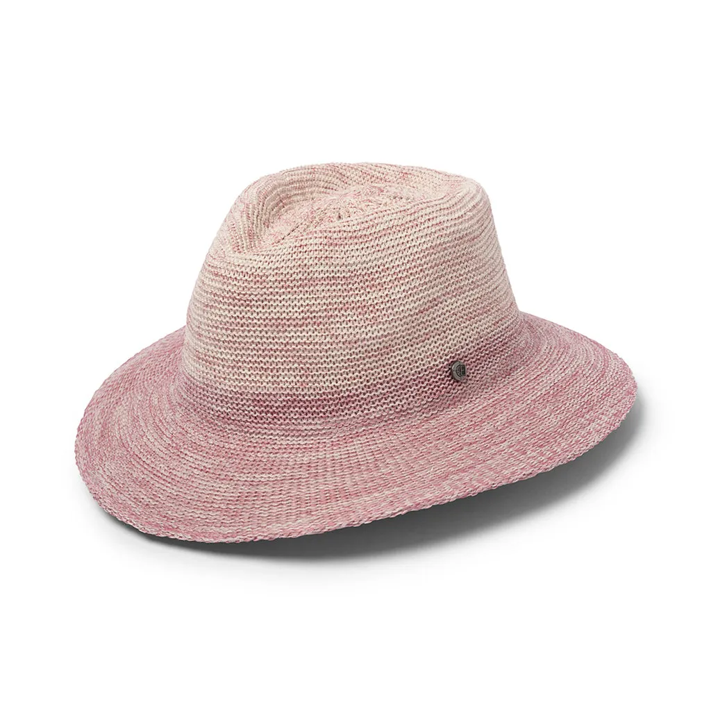 Evoke Maddi Fedora - Mixed Pink