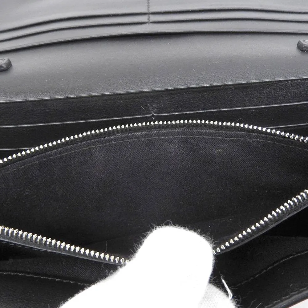 Fendi Leather Chain Wallet Long Wallet 8M0365