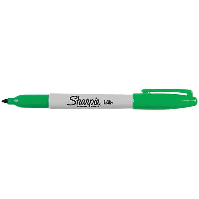 Fine Tip Permanent Marker - Quick-Drying Ink, Fade-Resistant, and Waterproof - Perfect for Writing, Drawing, and Labeling on Various Surfaces at Home, School, or Office