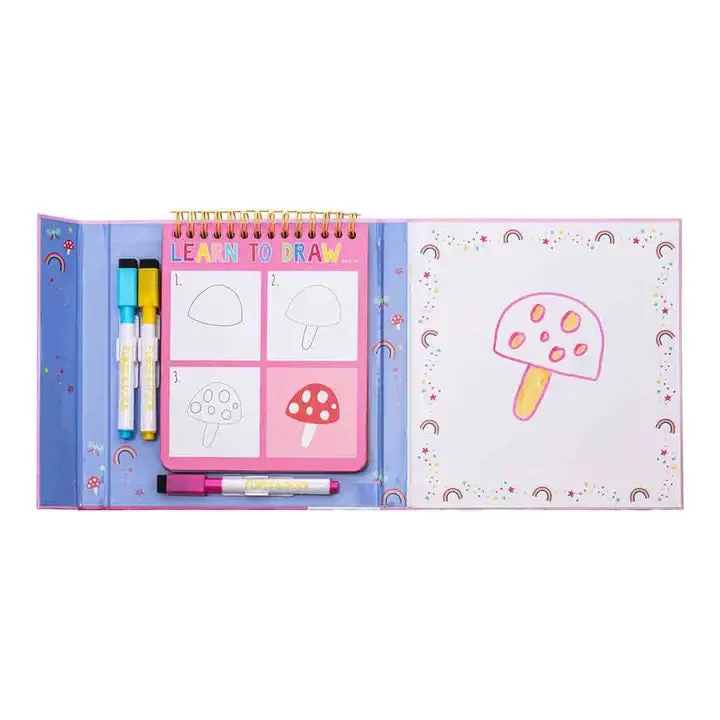 FLOSS AND ROCK - RAINBOW FAIRY LEARN TO DRAW