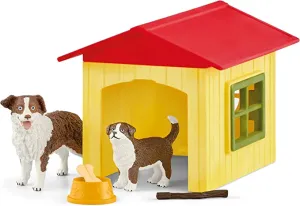 Friendly Dog House Set