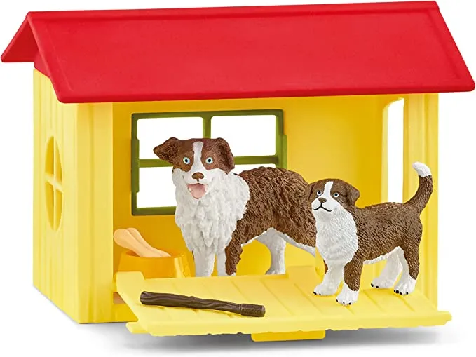 Friendly Dog House Set