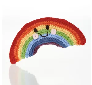 Friendly Rainbow Rattle