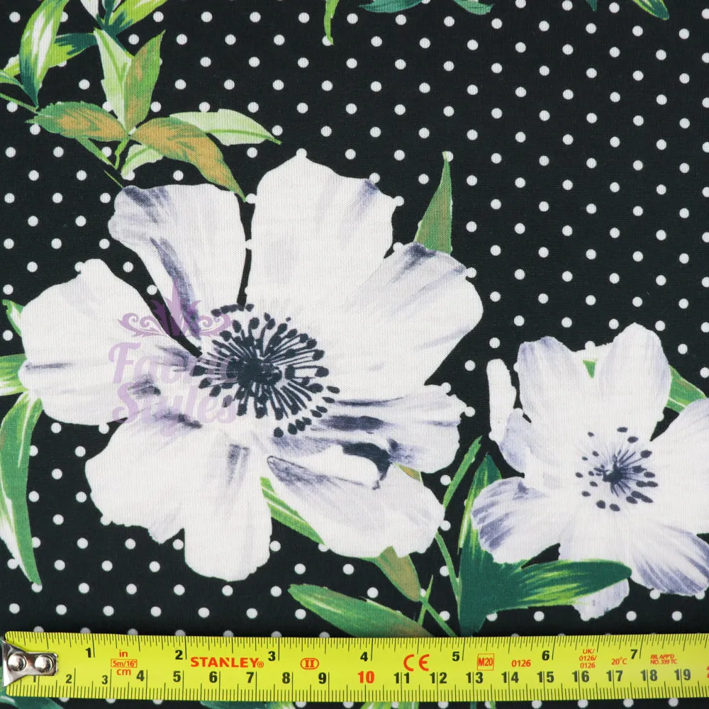 FS1041 Floral Polka Dot