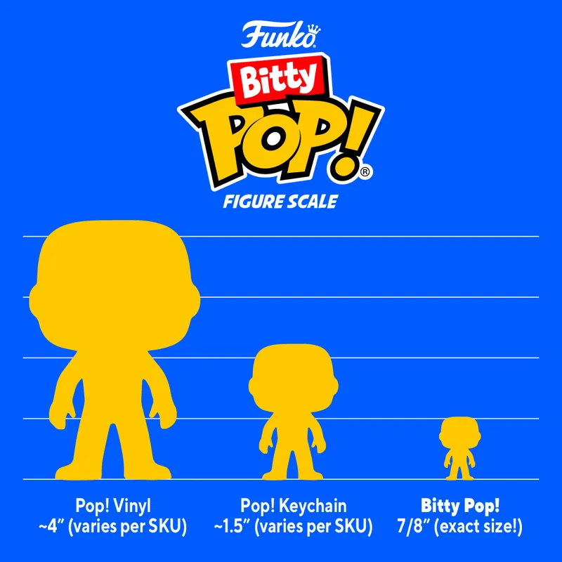Funko - Disney Princesses Cinderella Bitty Pop! Mini Figure 4-Pack