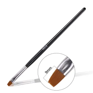 Gel Brush Black Handle #6