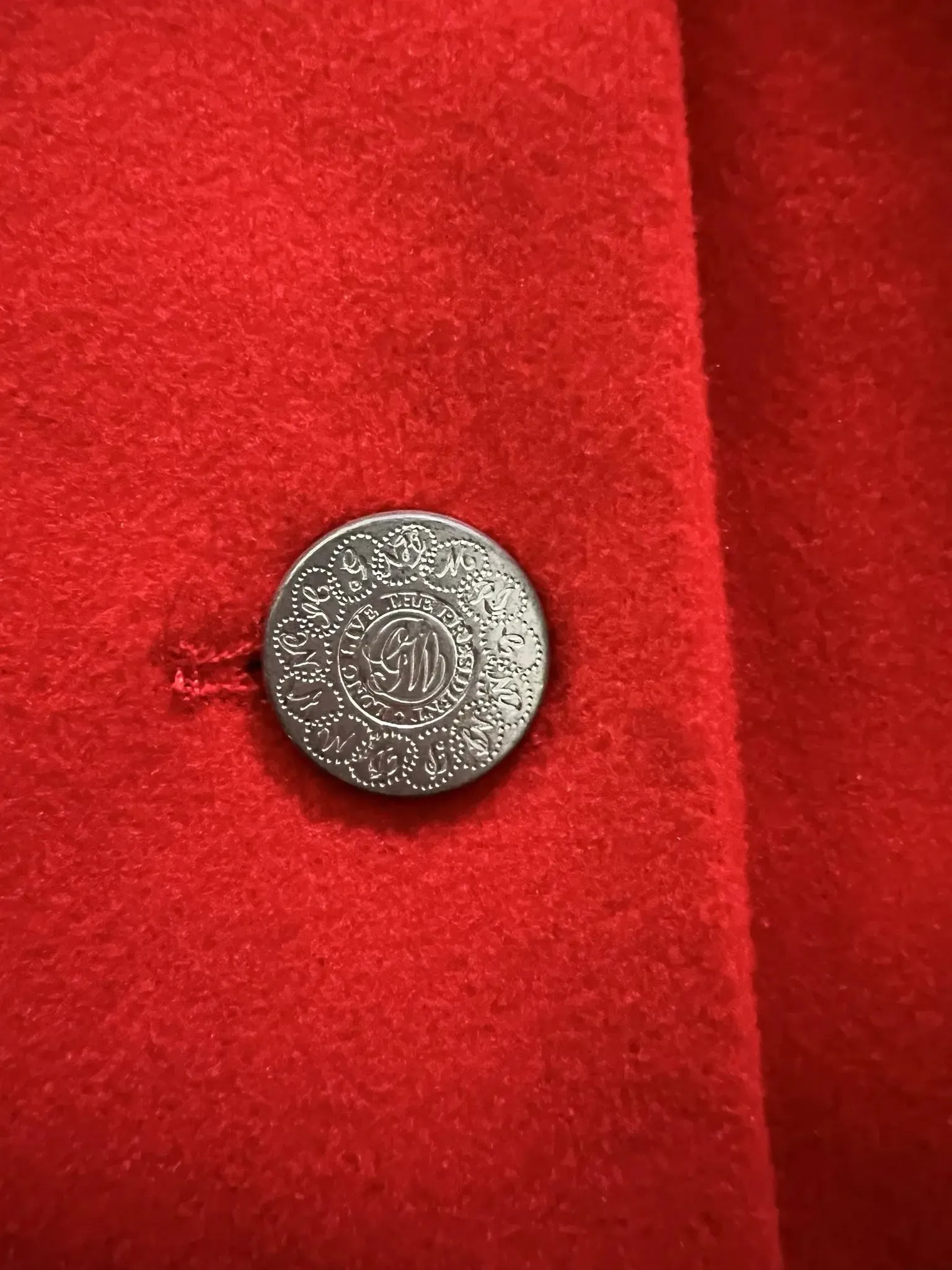 George Washington Inaugural Button Set — Pewter