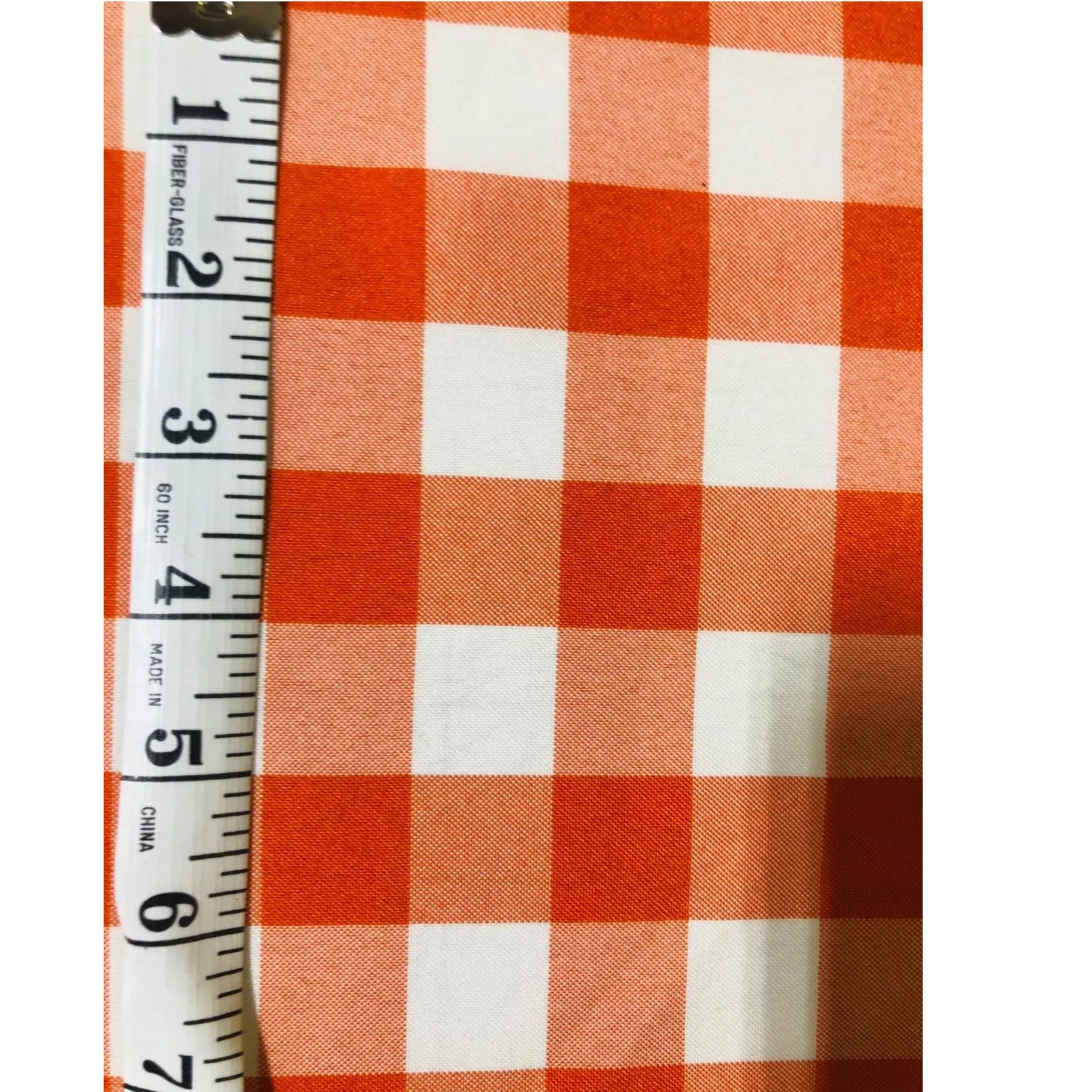 Gingham - Orange
