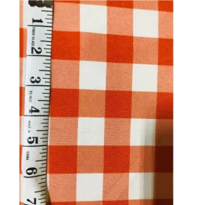 Gingham - Orange