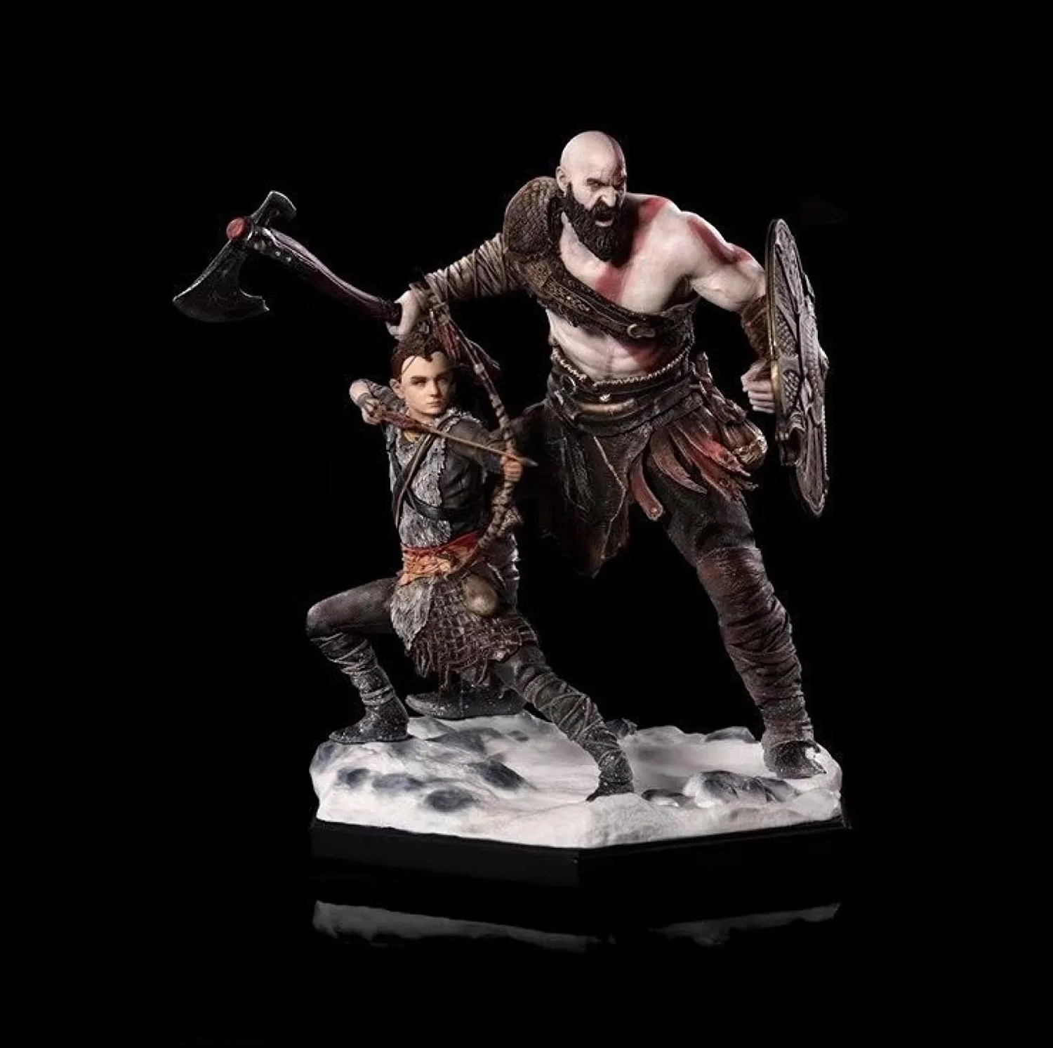 God of War Kratos and Atreus Ultimate Game Action Figure | 19 Cms |