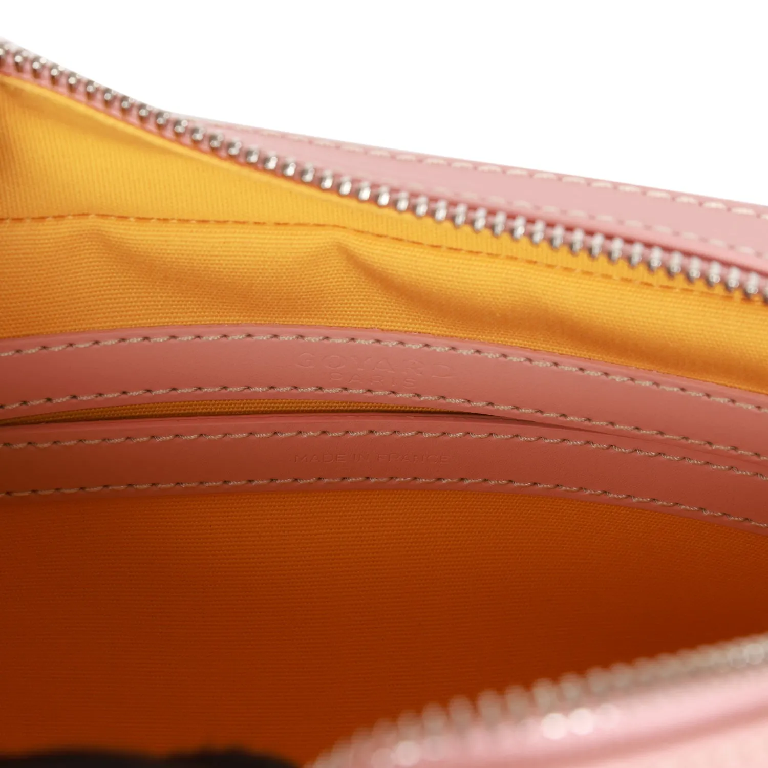Goyard Goyardine Rose Pink Cap Vert PM Bag Silver Hardware