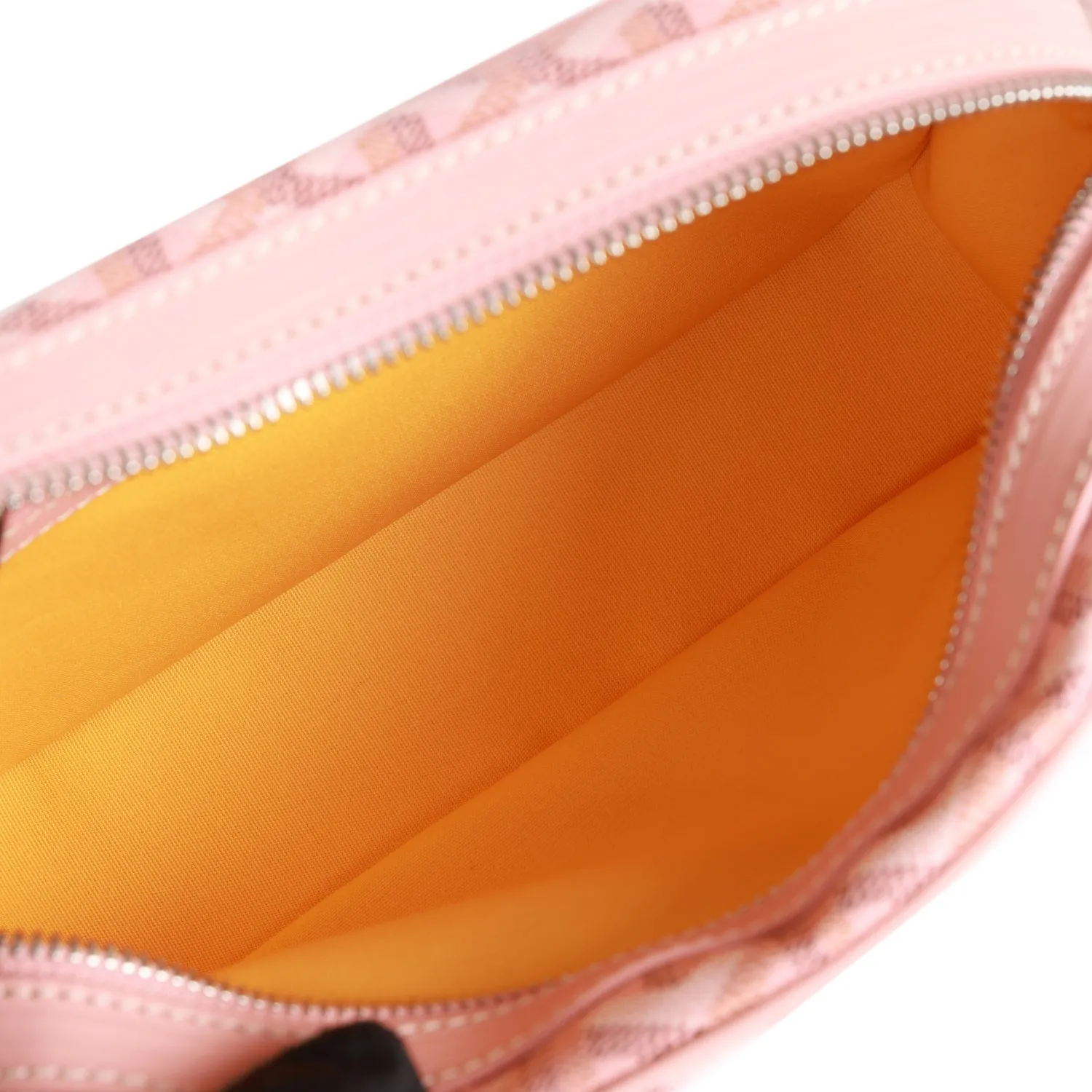Goyard Goyardine Rose Pink Cap Vert PM Bag Silver Hardware