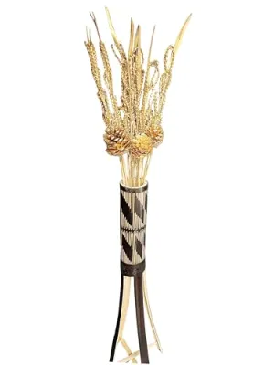 Handricaft Bamboo Vase for Flower Plants, Home Decor, Living Room, Bedroom, Office Table Decorations