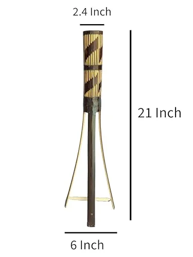 Handricaft Bamboo Vase for Flower Plants, Home Decor, Living Room, Bedroom, Office Table Decorations