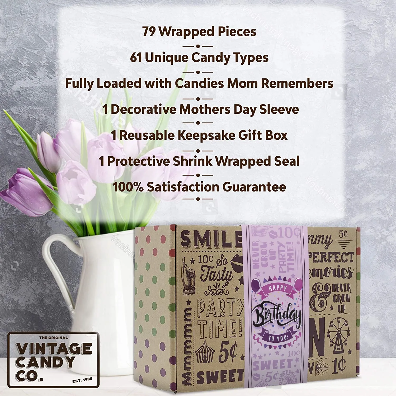 Happy Birthday Candy Gift For Her