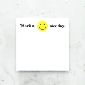 Have A Nice Day Jumbo Desk Pad