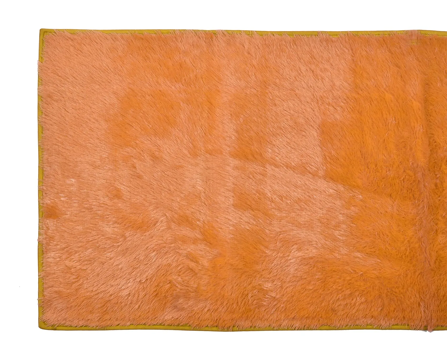 Heart Home Shaggy Bedside Runner Home Floor Décor Rugs for Living, Dinning, Office, Rooms & Bedroom (Brown)-HS40HEARTH23994, Standard