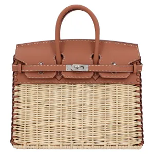 HERMÈS LIMITED EDITION PICNIC BIRKIN SIZE 25