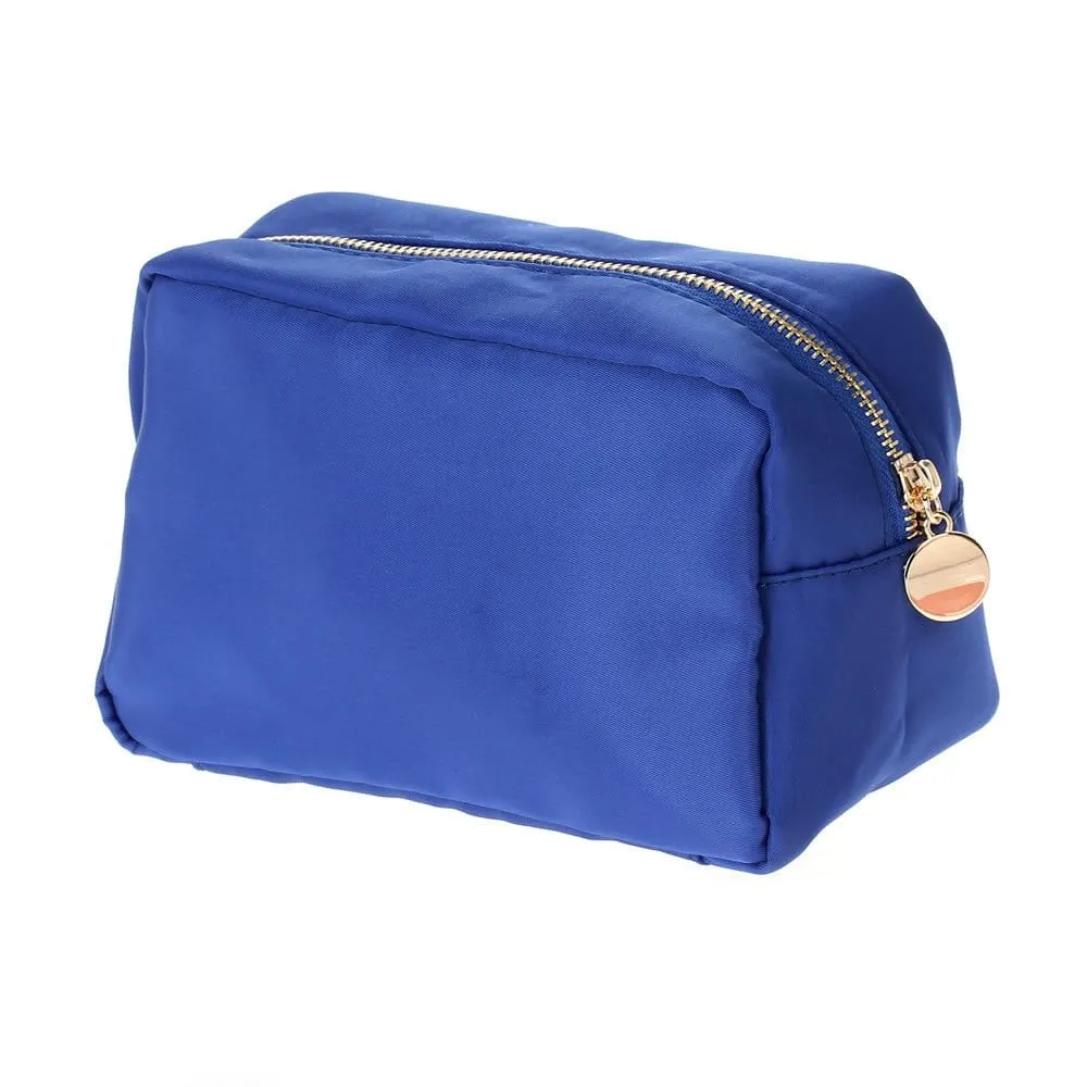HM1012 Emma Round Zippered Nylon Cosmetic Pouch Bag