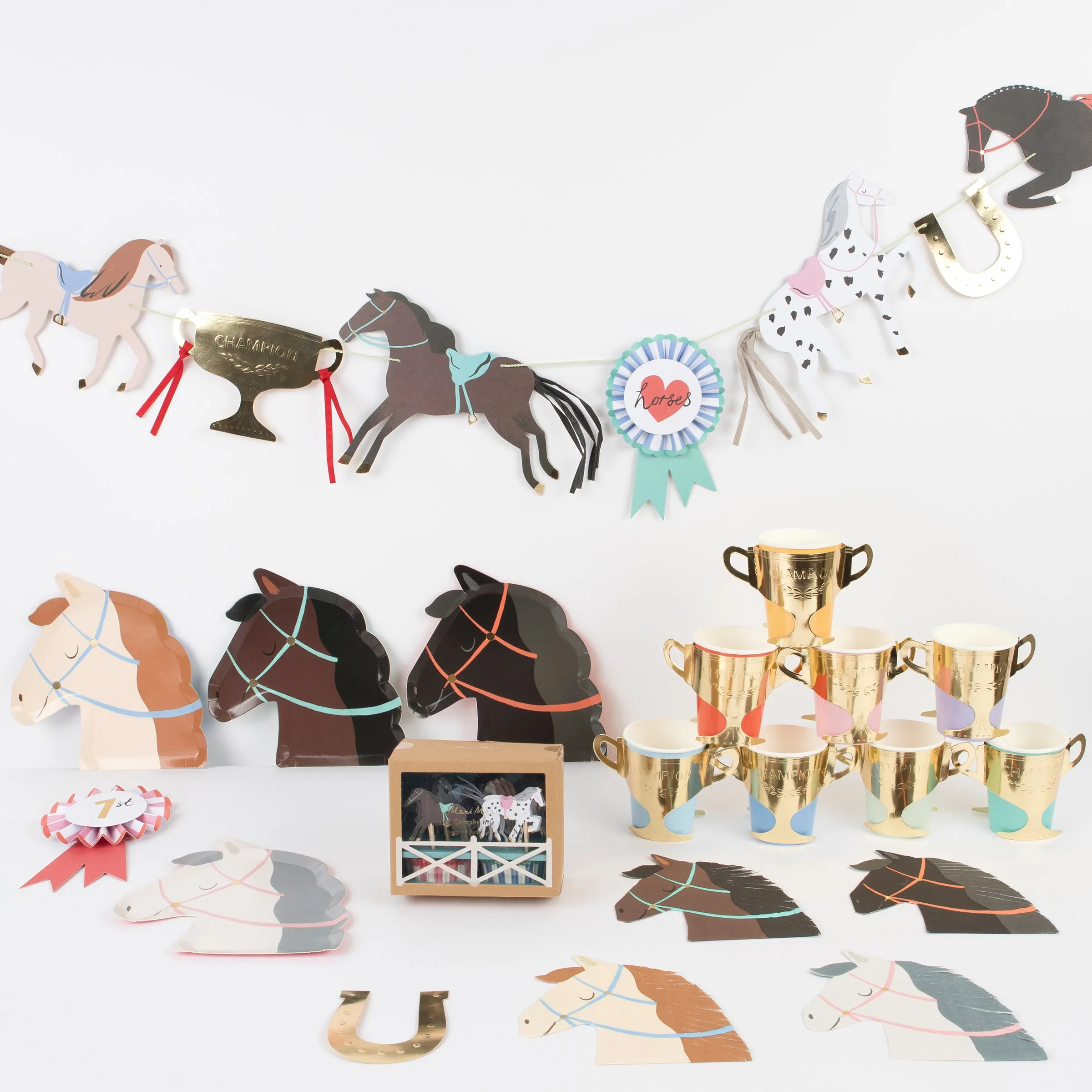 Horse Plates (x 8)