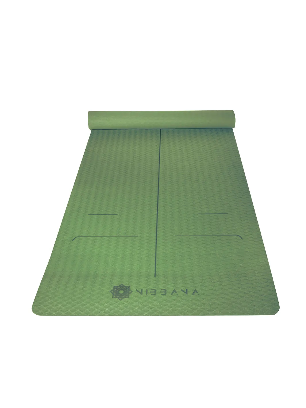 Ignite Single Layer Green Yoga Mat 4mm