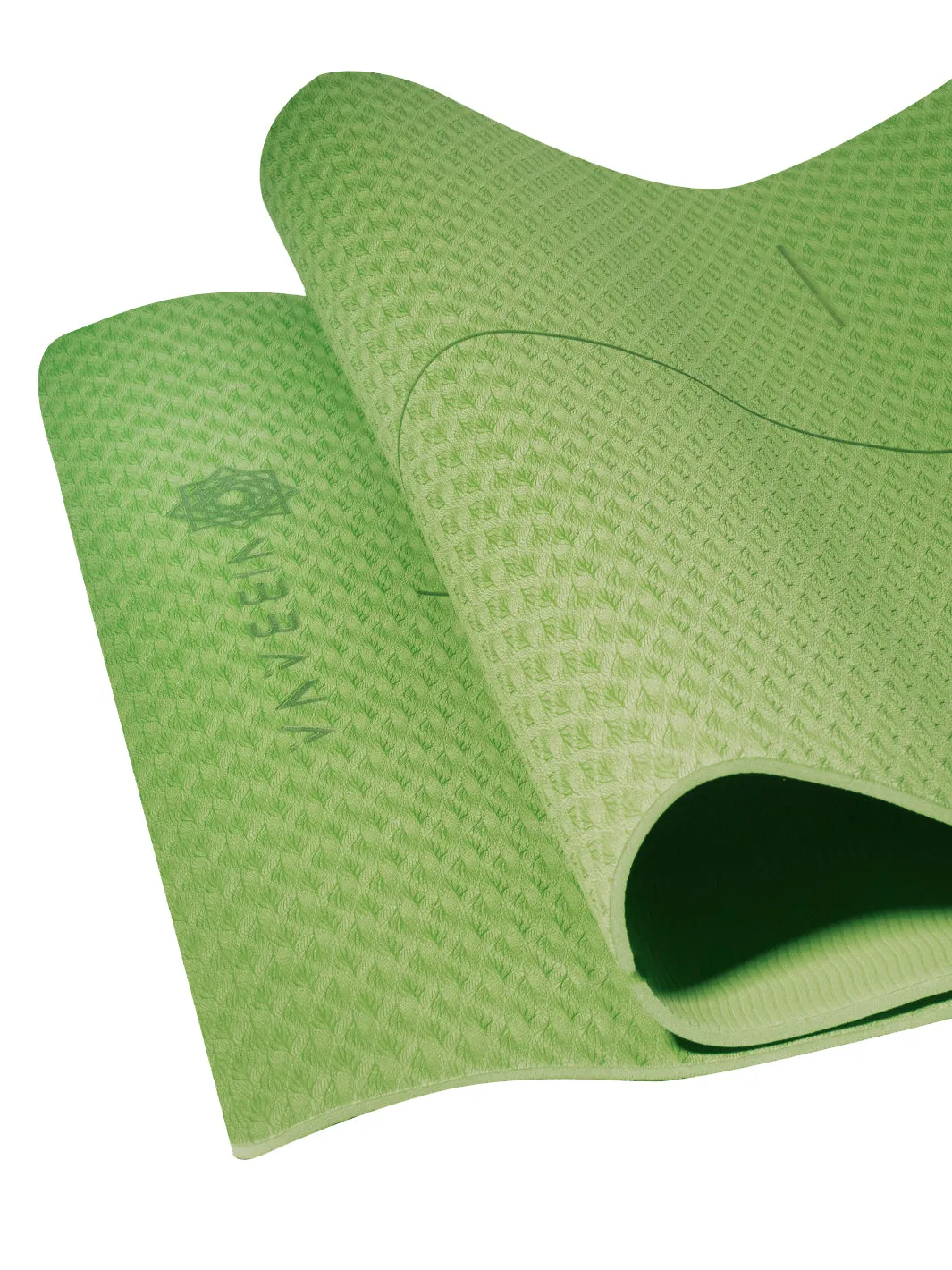 Ignite Single Layer Green Yoga Mat 4mm