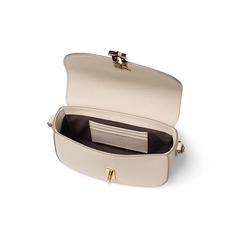 J.ESTINA JOELLE FALLIN SM Cross Bag Beige Shoulder Leather Bag Minyoung Park Pick