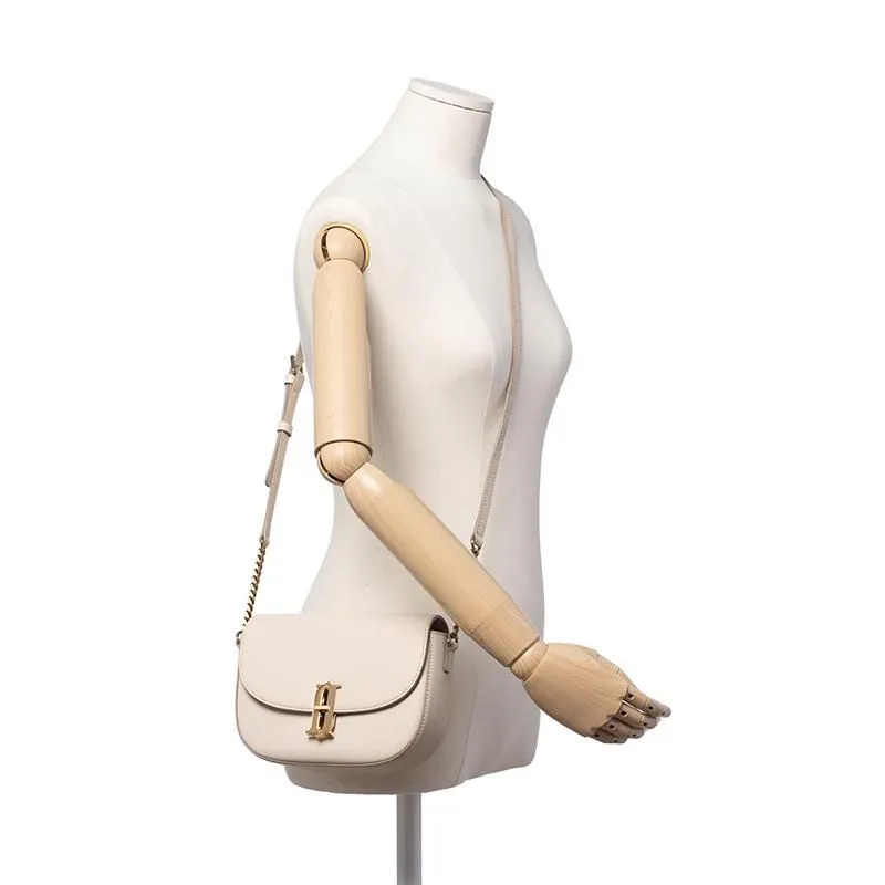 J.ESTINA JOELLE FALLIN SM Cross Bag Beige Shoulder Leather Bag Minyoung Park Pick