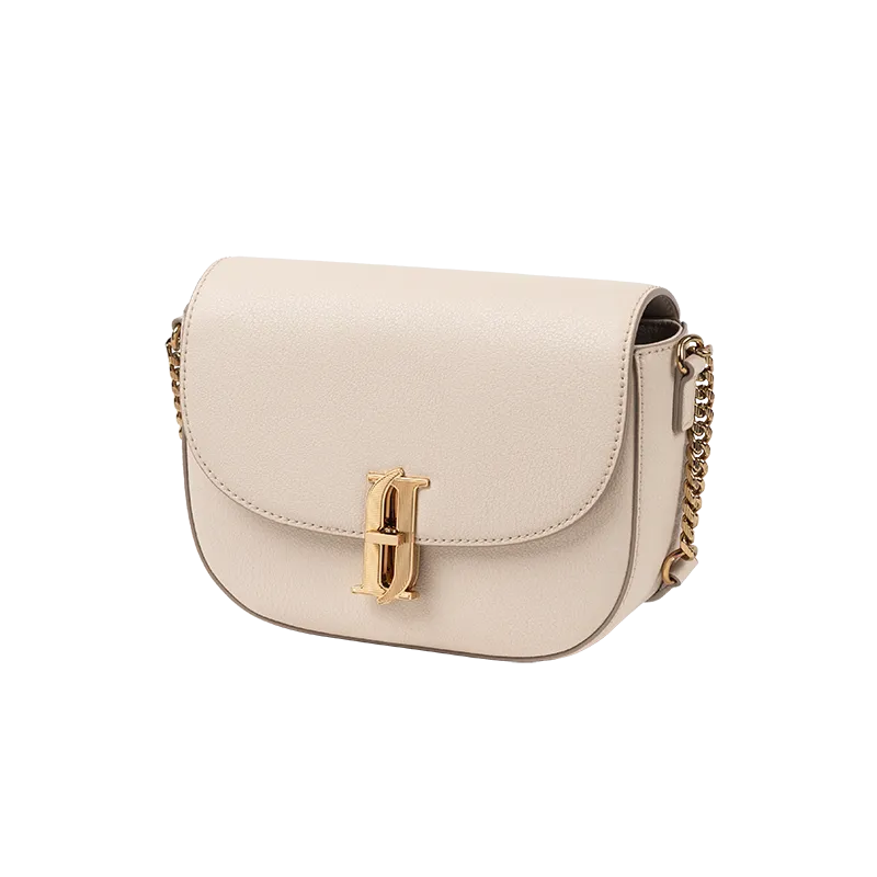 J.ESTINA JOELLE FALLIN SM Cross Bag Beige Shoulder Leather Bag Minyoung Park Pick