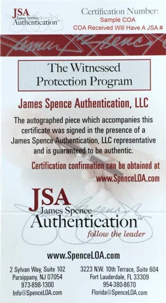 Jim Craig Autographed USA "MIRACLE" Hockey Jersey (JSA) w/ 1980 Gold Inscription