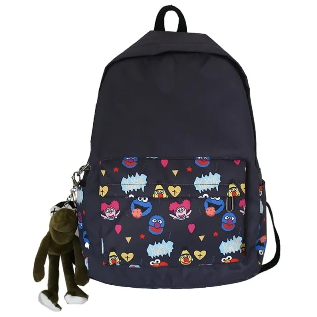 Kawaii Sesame Street Backpack