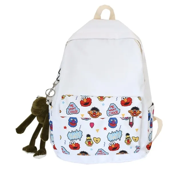 Kawaii Sesame Street Backpack