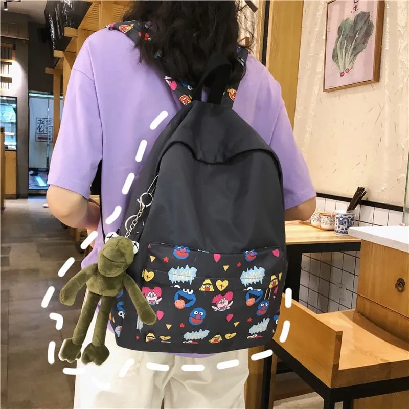 Kawaii Sesame Street Backpack