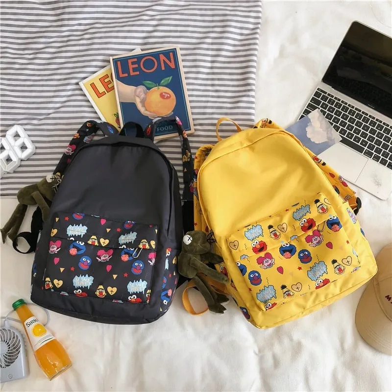 Kawaii Sesame Street Backpack