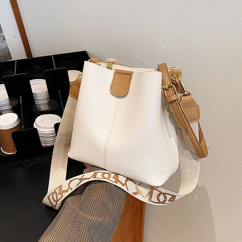 Kayla Shoulder Strap Bucket Bags