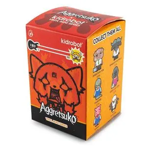 Kidrobot x Sanrio Aggretsuko Vinyl Mini Series: (1 Blind Box)