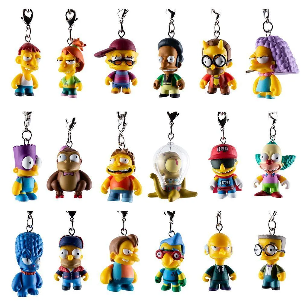 Kidrobot x The Simpsons Craptacular Keychain Series: (1 Blind Box)