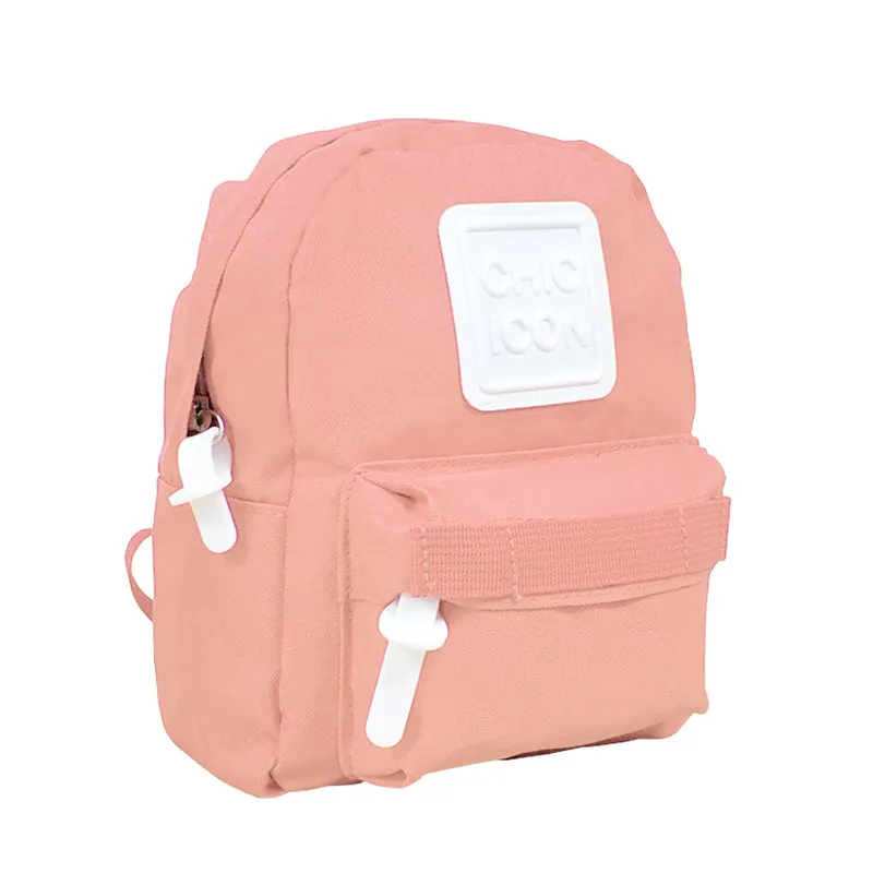 Korean Version Cute Solid Color School Bag