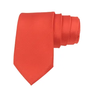 Kovove The Elegant Self Striped Red Necktie For Men