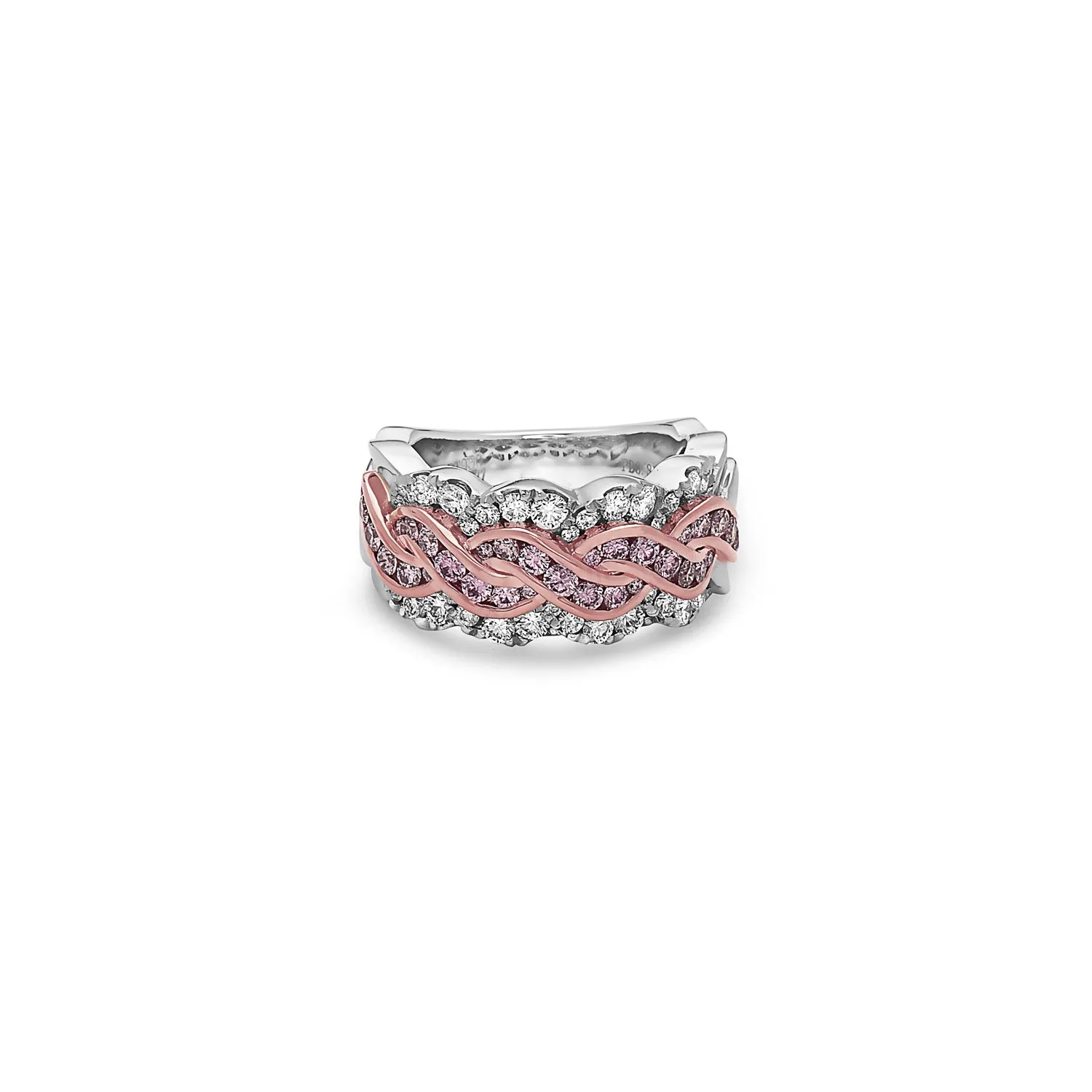 Krypell Collection Diamond Braid Ring