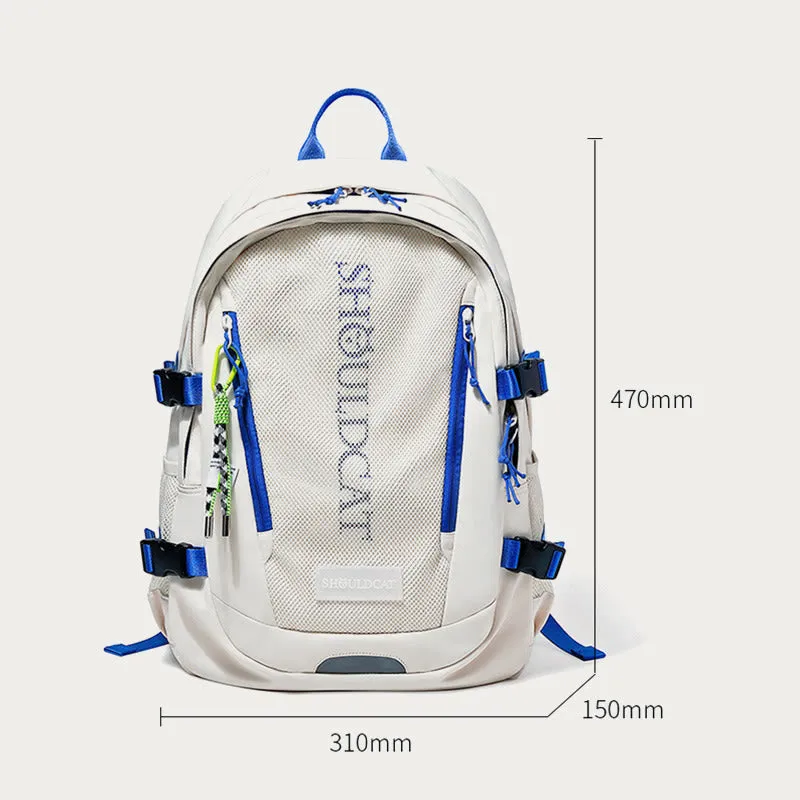 Large Capacity High School Bookbag Backpack Outdoor Travel Daypack